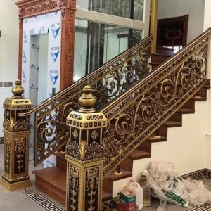 Cầu thang nhôm đúc HT 25